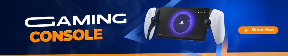 Gaming console banner