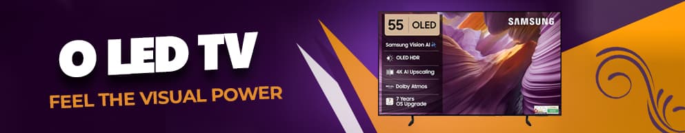 OLED TVs banner