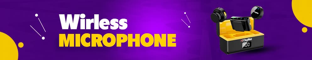 Wireless Microphone banner