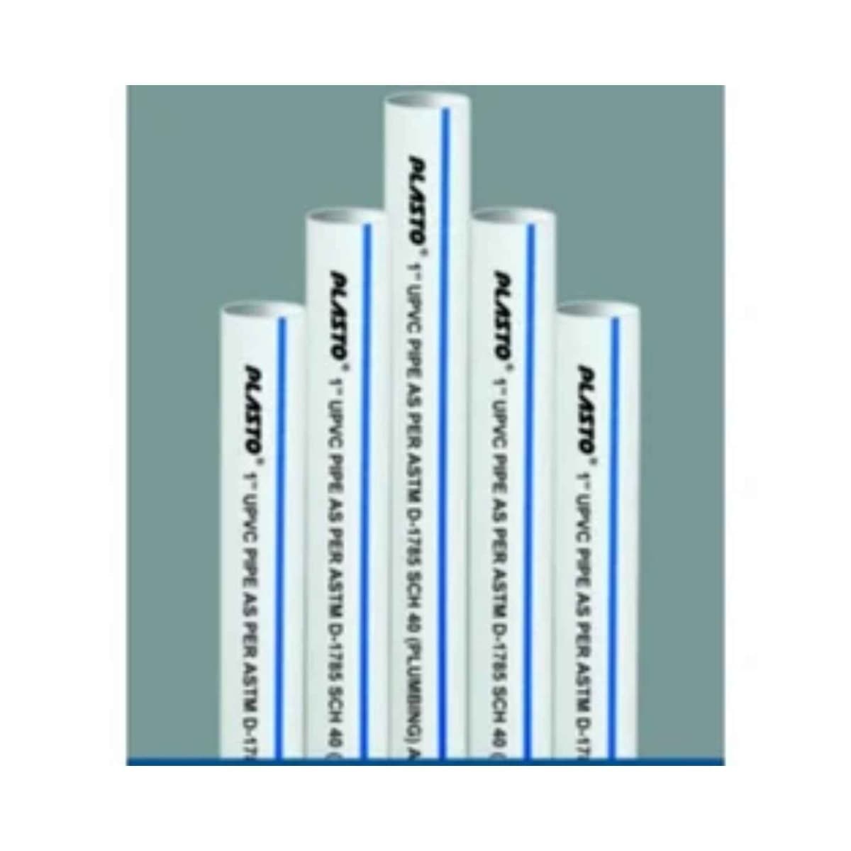 UPVC Pipe (Schedule 40) – 3 Meter Length – 20mm (3/4")