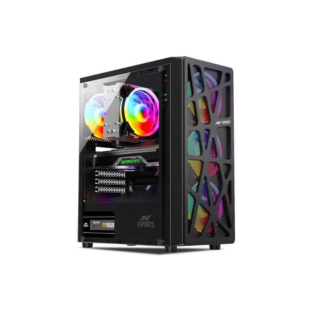 Ant Esports Elite 1100 Mid-Tower Gaming Cabinet - Black