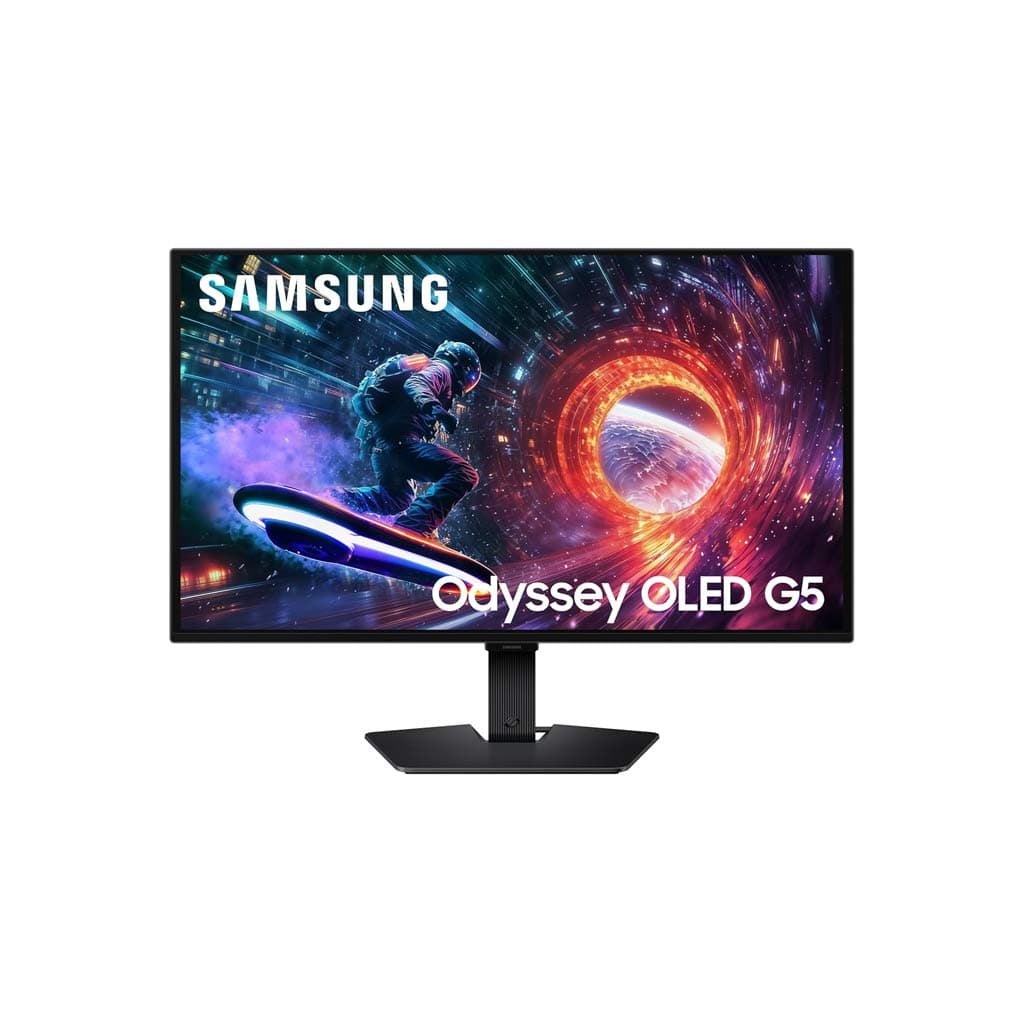 Samsung LS27FG502SWXXL 27 Inch Odyssey G5 QD-OLED Gaming Monitor
