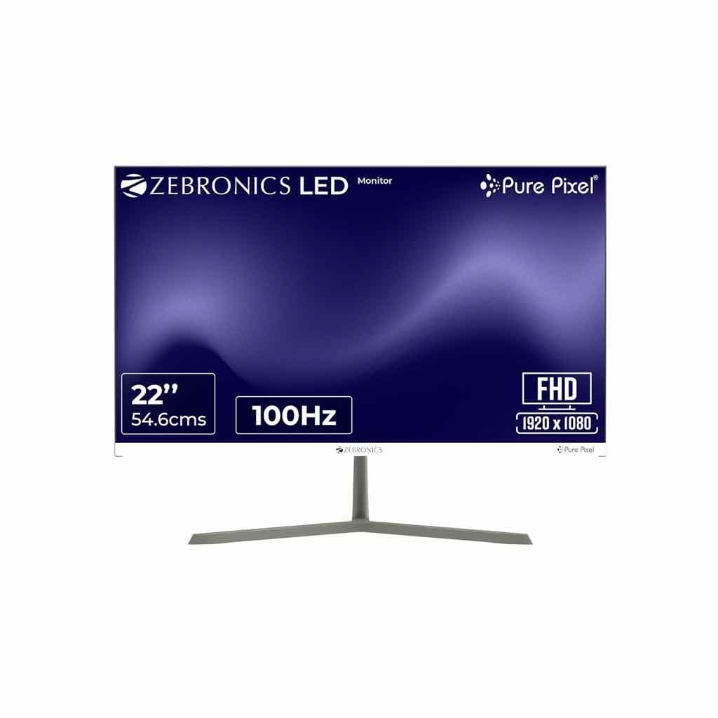 ZEBRONICS A122 21.5 Inch Full HD LED Monitor
