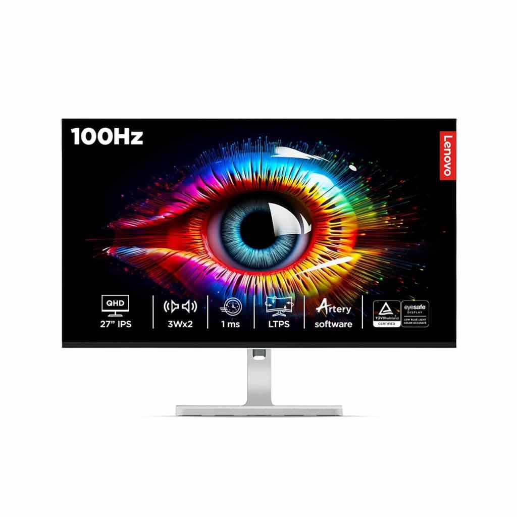 Lenovo L27q-4A 27 Inch QHD IPS Monitor