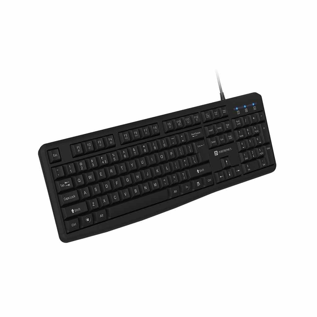 Portronics Ki-Pad 4 USB Wired Keyboard