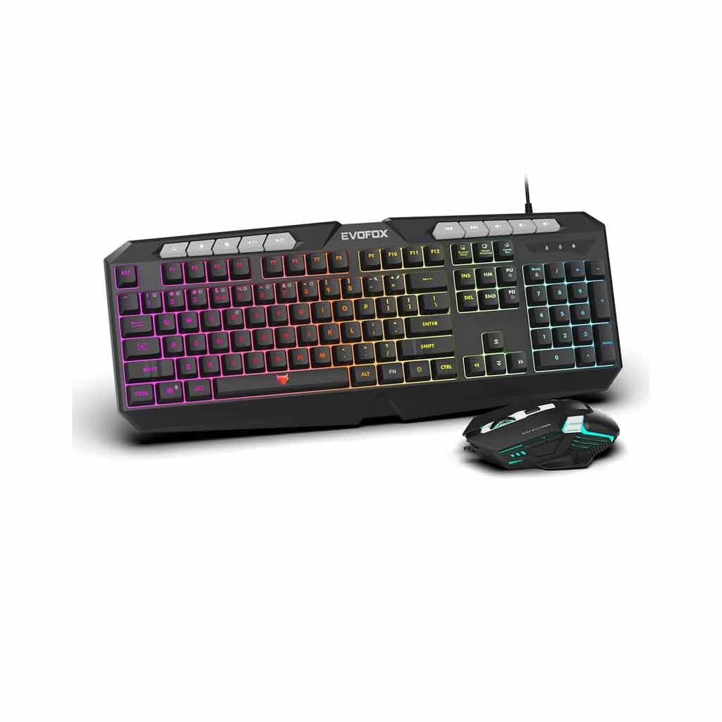 EvoFox Deathray V2 Gaming Keyboard and Mouse Combo
