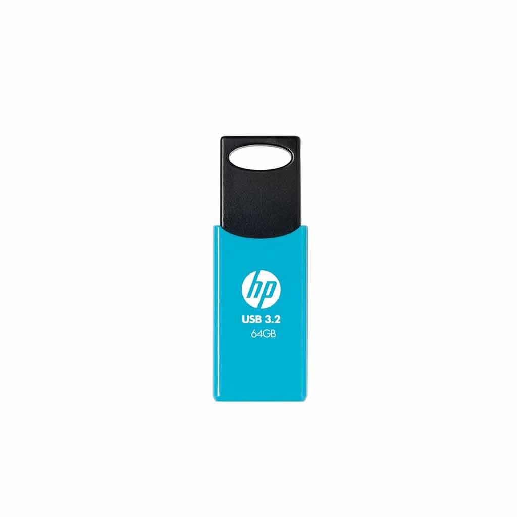 HP 712W 64GB USB 3.2 Flash Drive – Blue