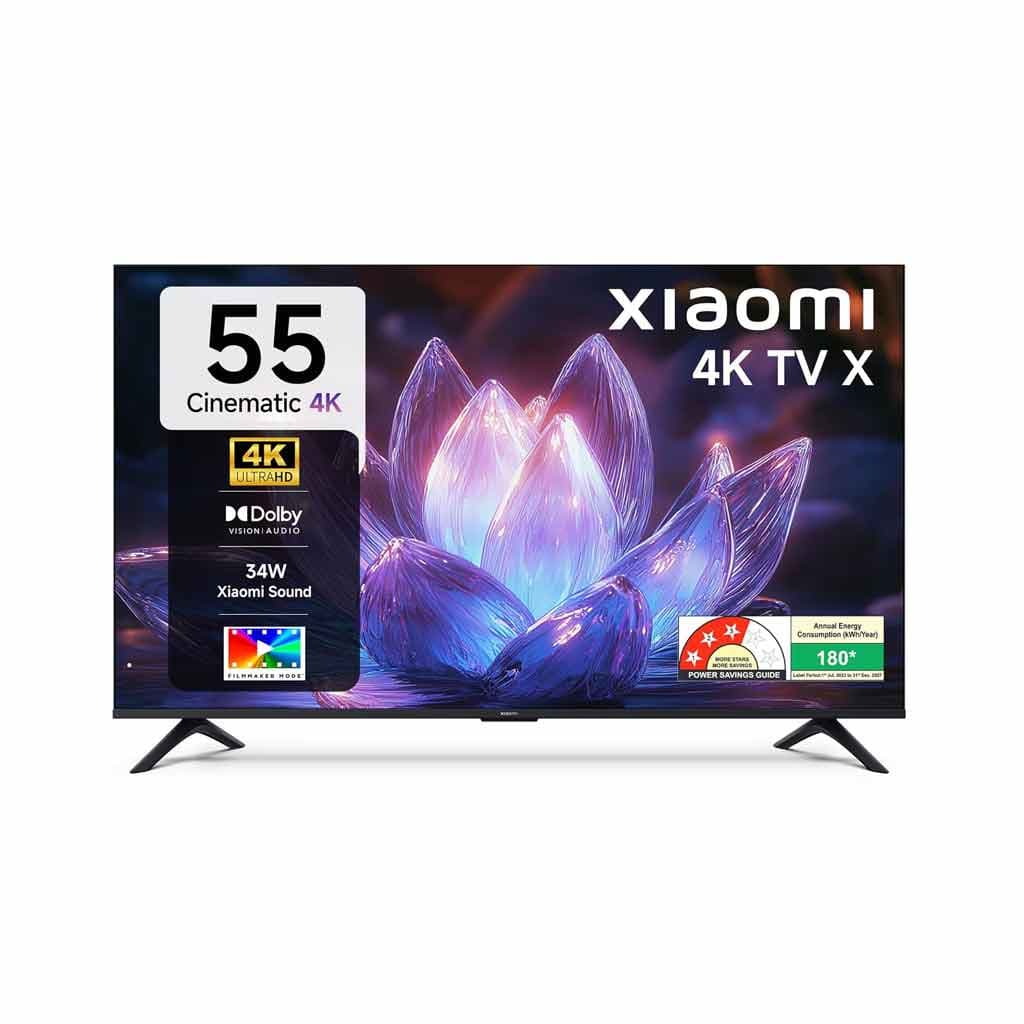 Xiaomi 138 cm (55 inch) X Ultra HD 4K Smart Google LED TV L55MB-AIN