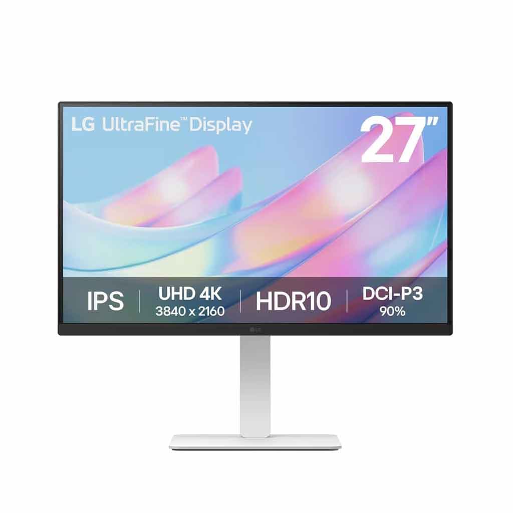 LG 27US550-W 27″ 4K (3840×2160) UHD Ultrafine IPS Monitor
