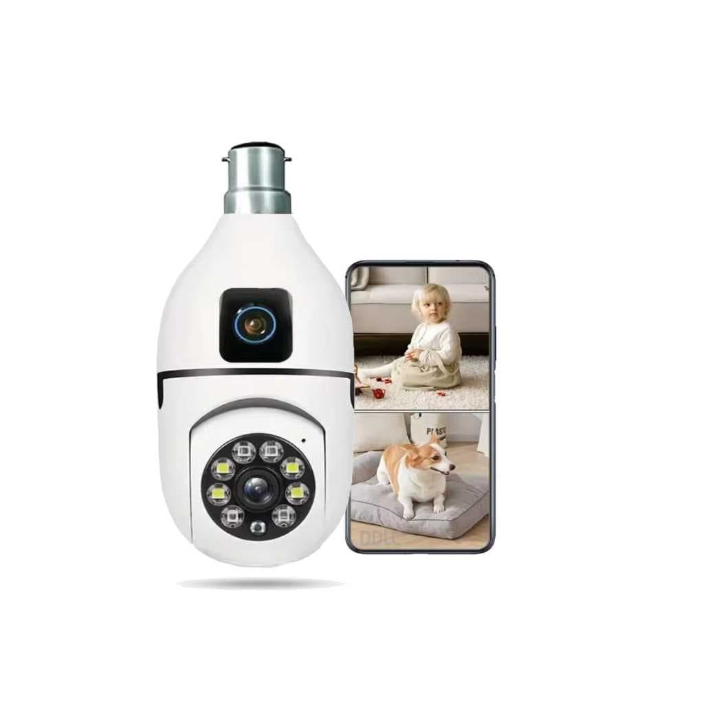 TP PLUS Dual Lens 4MP/8MP WiFi CCTV Camera for Home Indoor