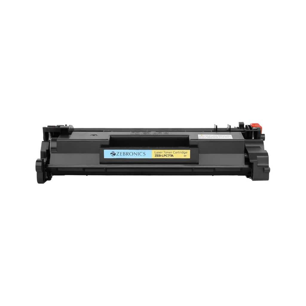 ZEBRONICS LPC77A Black Laser Toner Cartridge (with Chip)