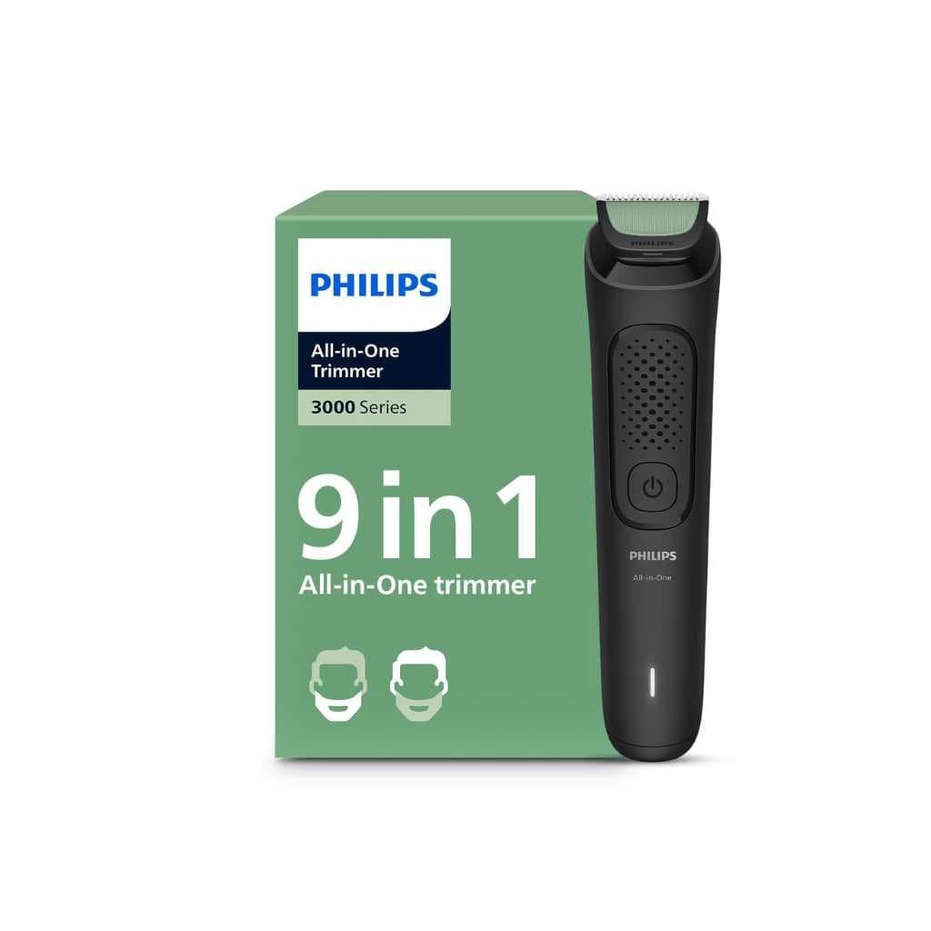 Philips 9-in-1 Multi Grooming Trimmer for Men Face Hair & Body (MG3927, Black)