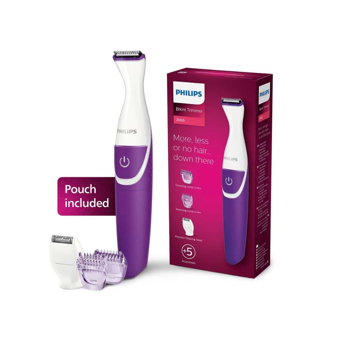 Body Trimmer for Women (2-in-1 Trim & Shave)