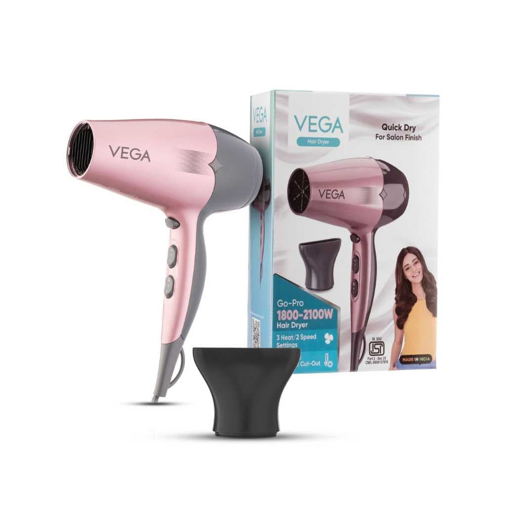 Vega Go Pro Professional Hair Dryer (VHDH-25)