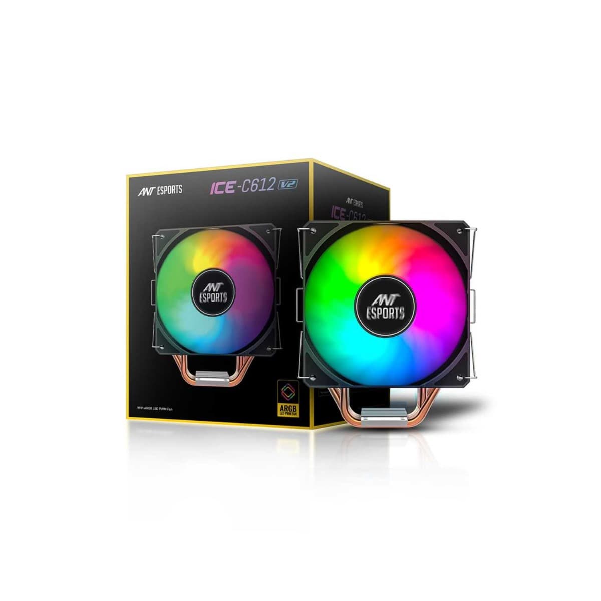 Ant Esports ICE-C612 V2 ARGB CPU Cooler