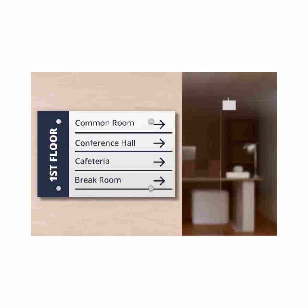 Wall Mount Signs – Rectangle