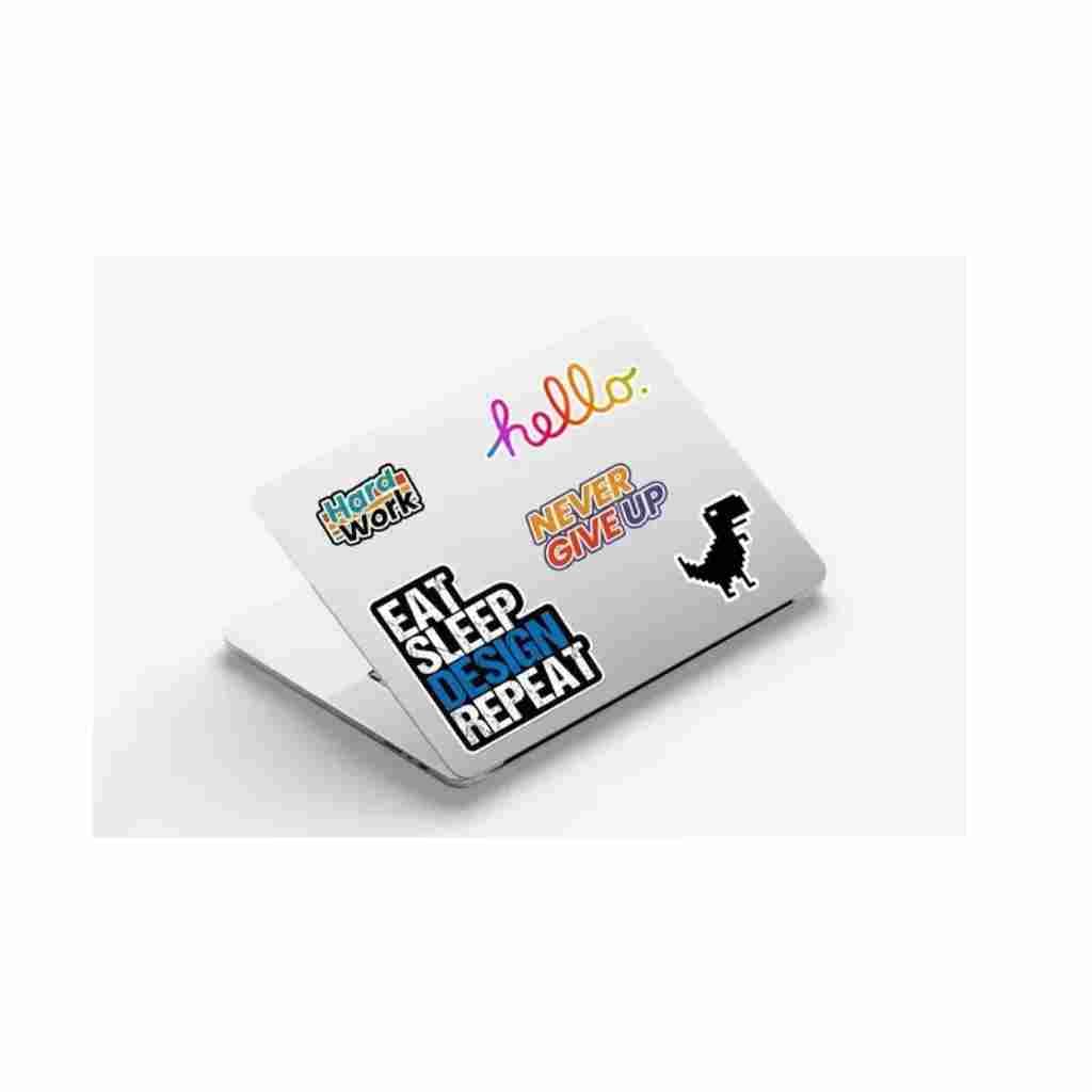 Custom Laptop Stickers – Opaque Vinyl Rectangle