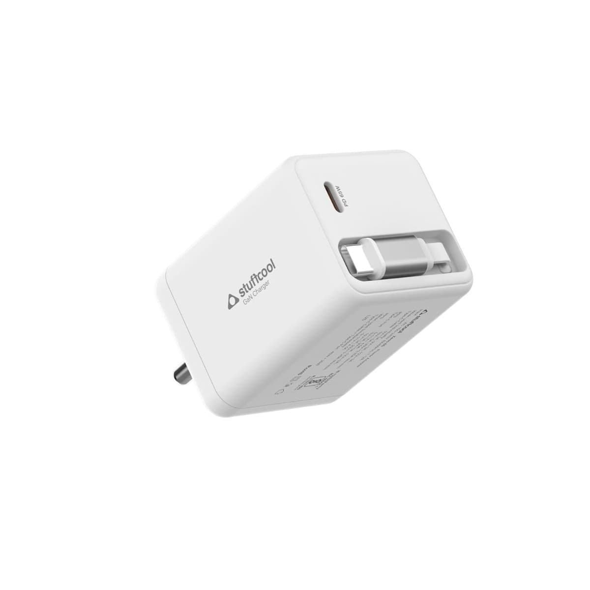 Stuffcool Zeno 65W GaN Type-C Fast Charger