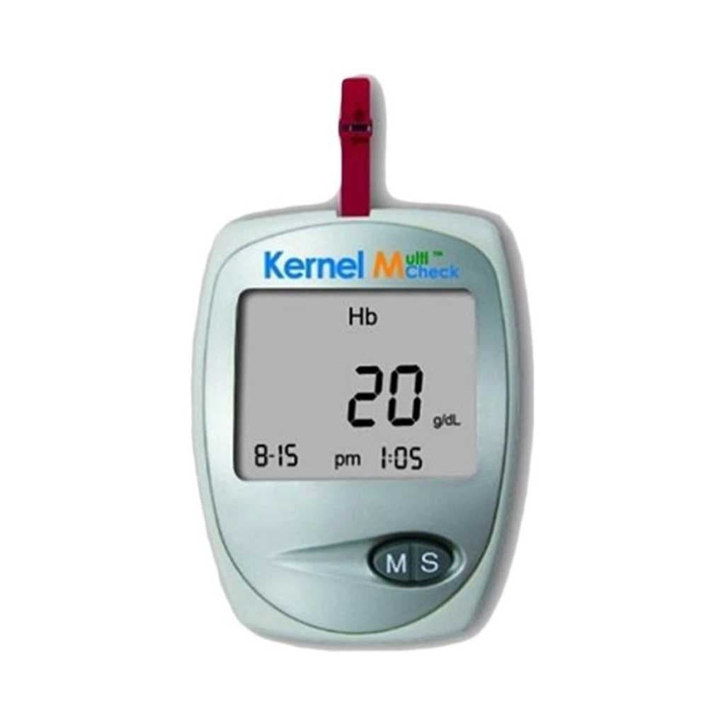 KERNEL Cholesterol Meter Glucometer (White)