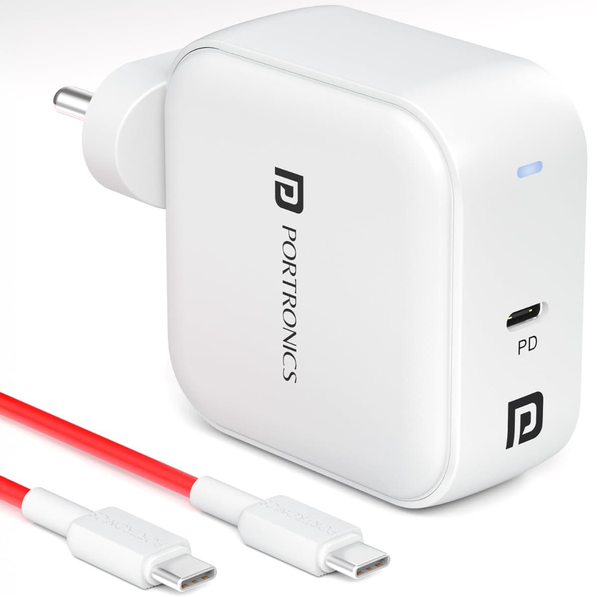 Portronics Adapto 65C 65W Type-C PD GaN Charger