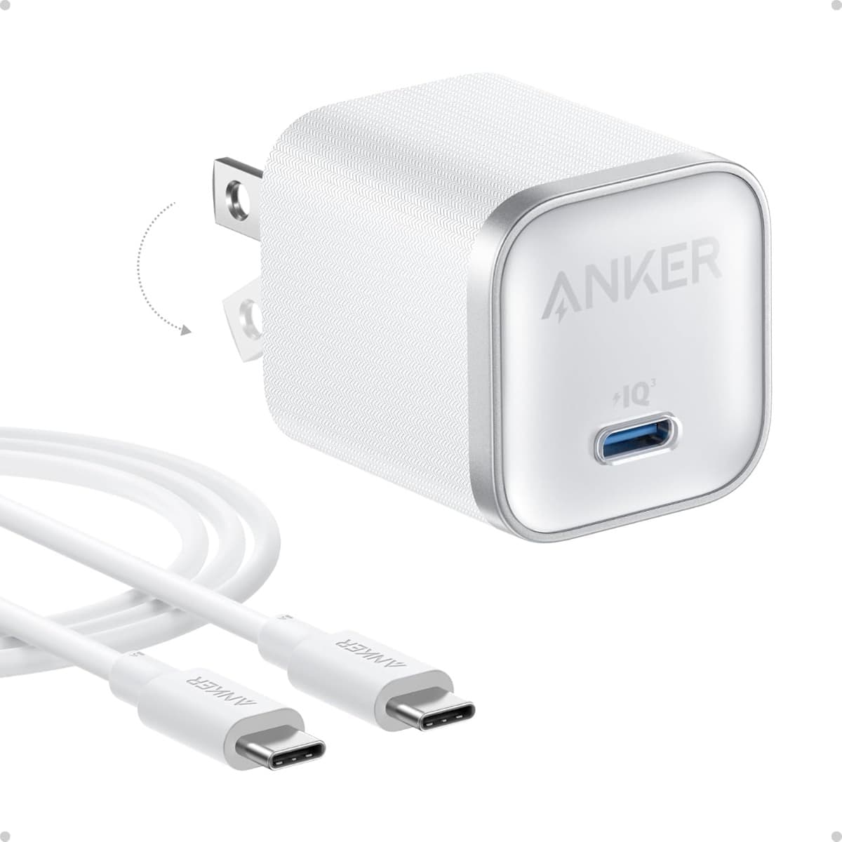 Anker Nano Charger 45W Fast Charging USB-C Charger Block