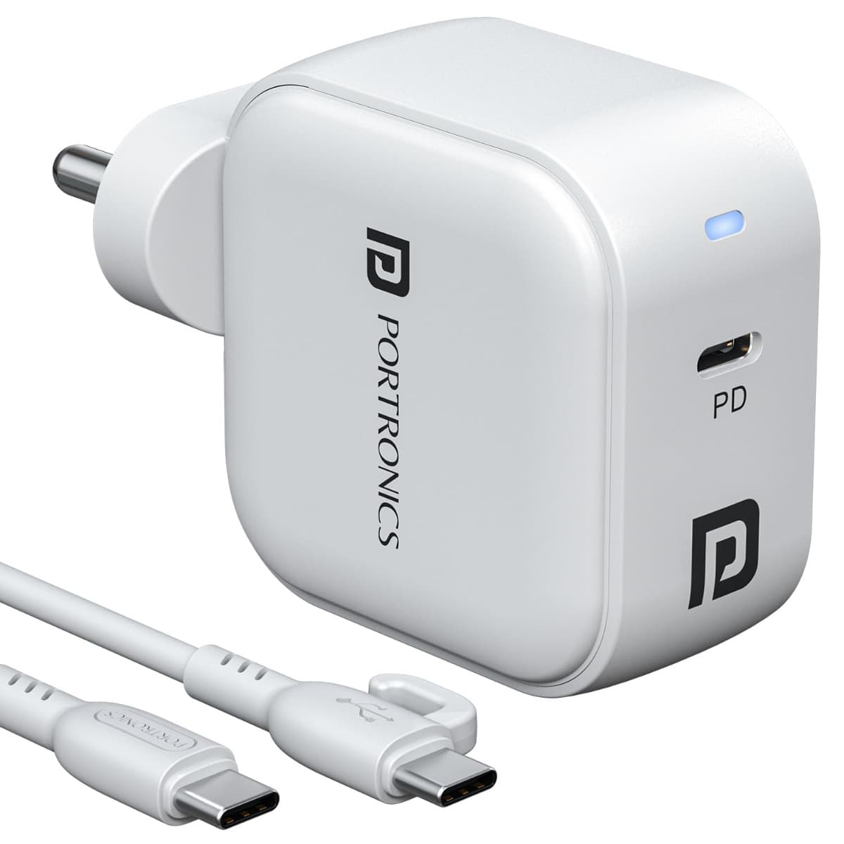 Portronics Adapto 45C 45W Type-C SuperFast Charger