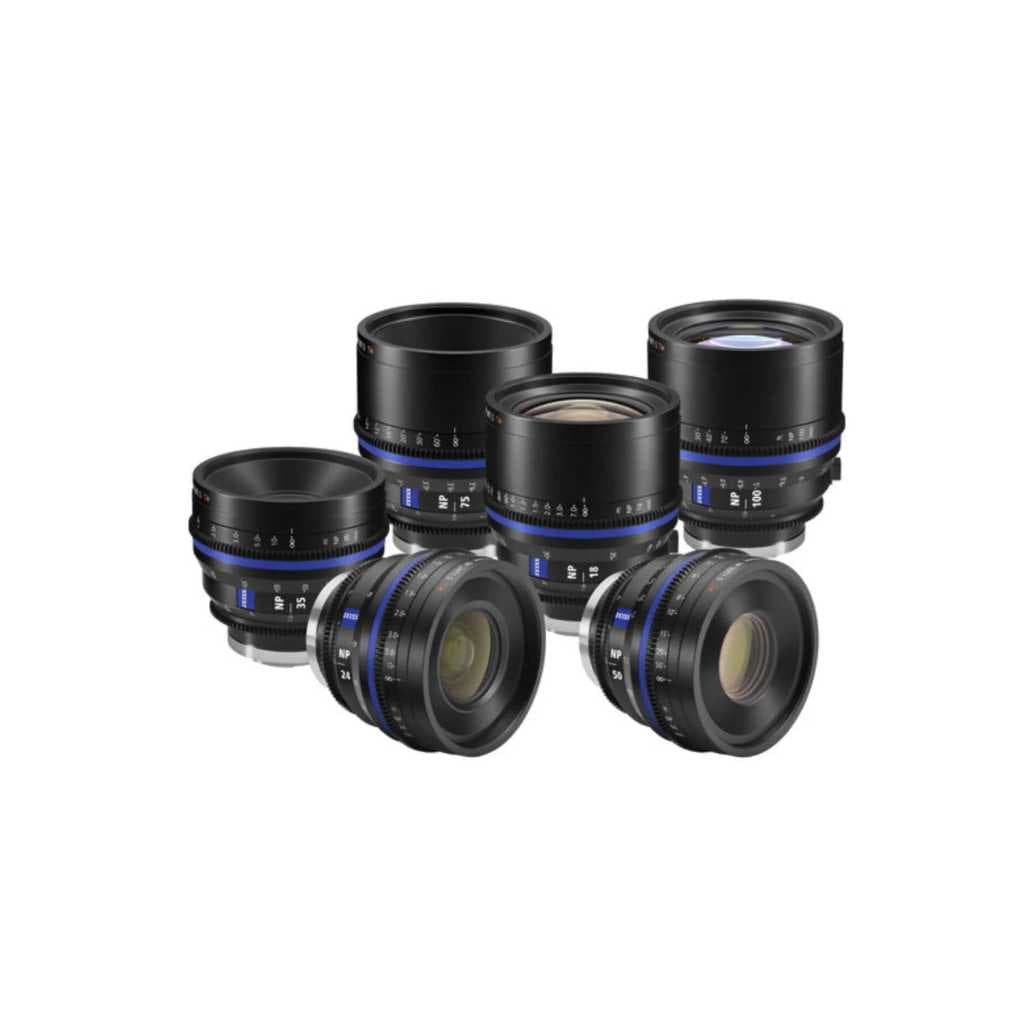 ZEISS Nano Prime 6-Lens Set (Sony E, Feet)