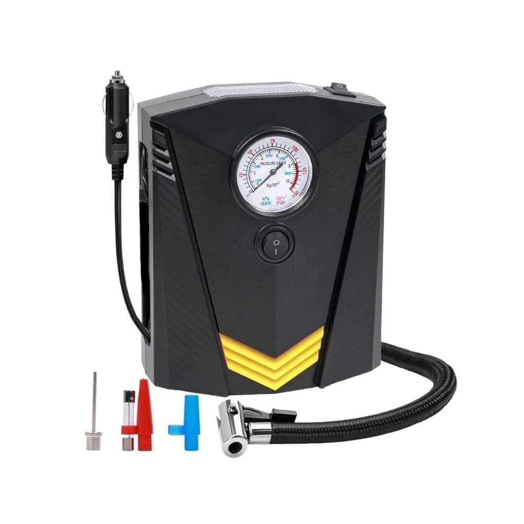 150 PSI Portable Car Tyre Inflator Air Compressor Pump