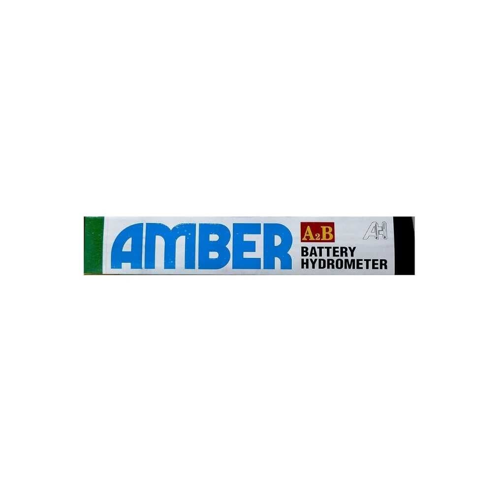 AMBER 12 Volt Inverter Battery Hydrometer Specific Gravity Tester (A2B)
