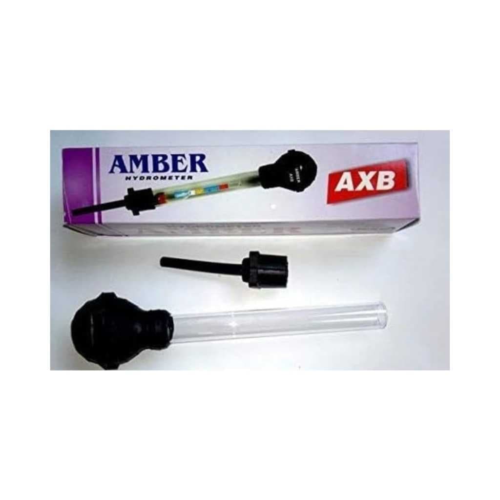 Amber 12 Volt Inverter Battery Hydrometer Specific Gravity Tester