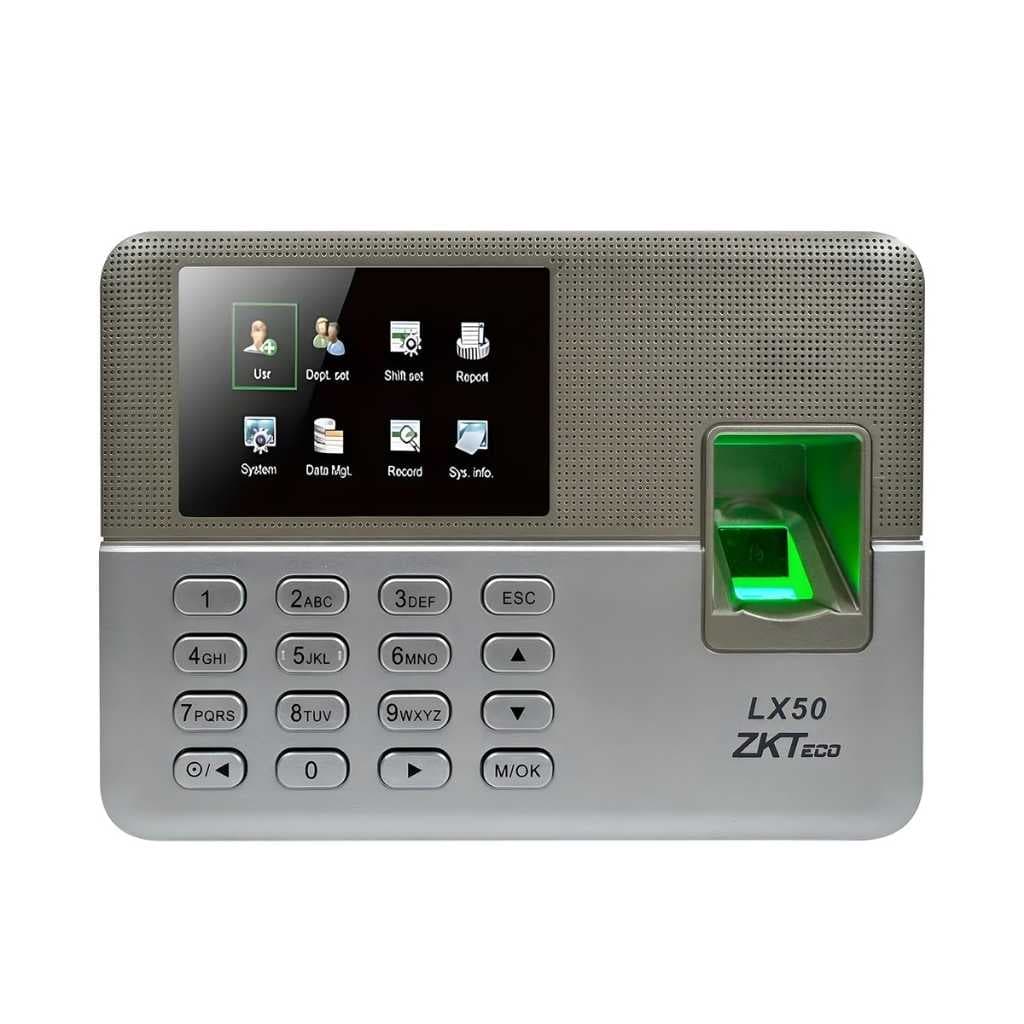 ZKTeco LX50 Biometric Fingerprint Time Attendance Clock