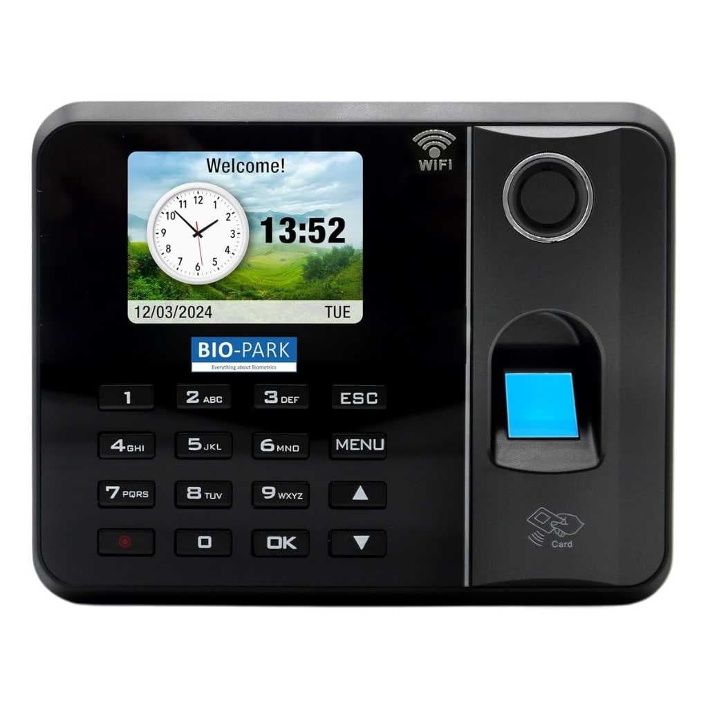 Bio Park B100 Cloud-Enabled WiFi Biometric Attendance Device