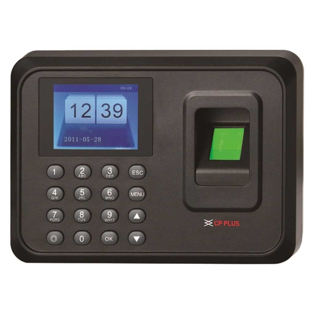 CP PLUS Fingerprint Time and Attendance Machine