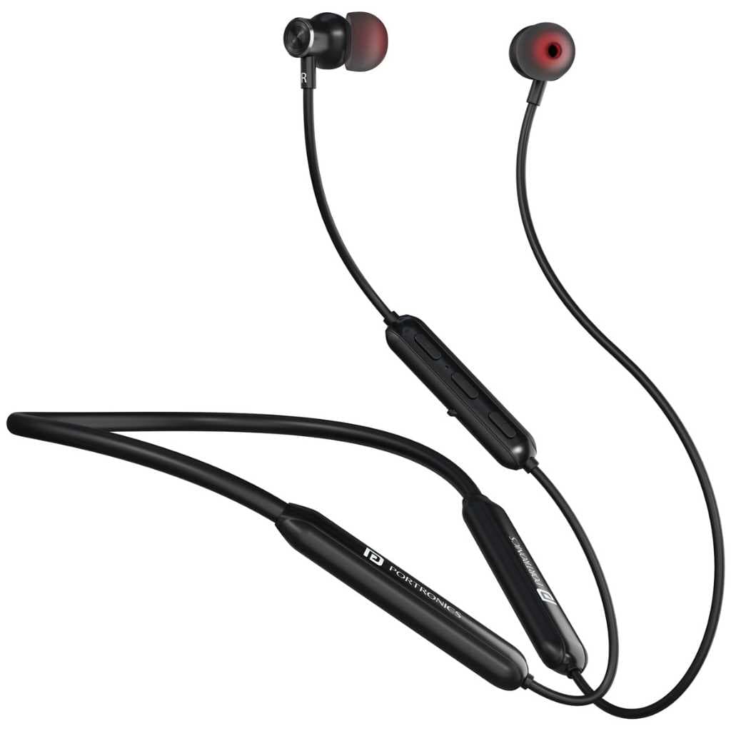 Portronics Harmonics Y2 Wireless Neckband Earphones