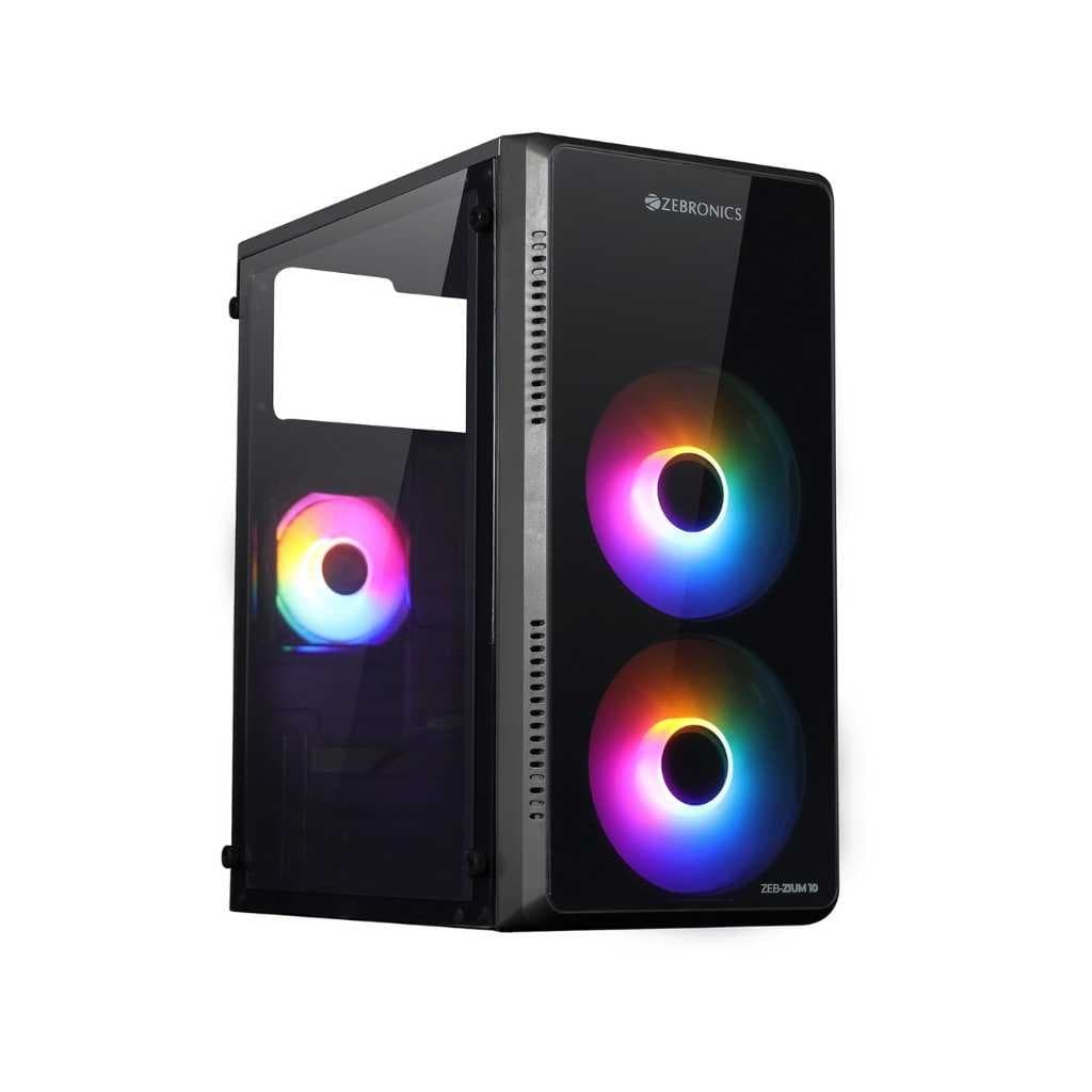Zebronics Gaming PC Cabinet Black