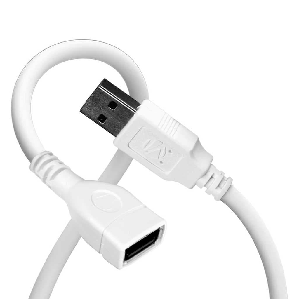 Zebronics USB Extension Cable 1.5 Meter, 480Mbps Data Transfer (UEC15)
