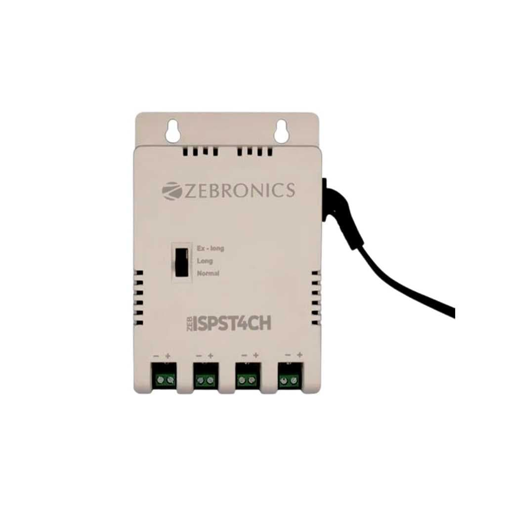 ZEBRONICS 4 Channel CCTV Power Supply SMPS