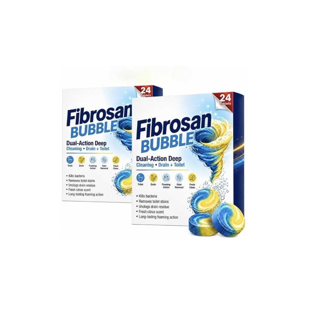 Magic Bubble Dual-Action Toilet & Drain Cleaning Tablets (Pack of 2)