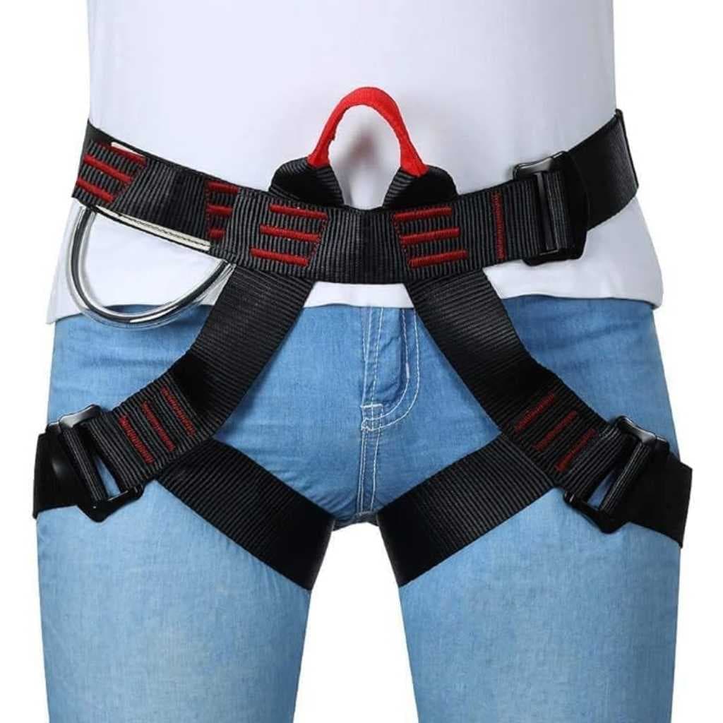 White Tech Climbing Safety Harness Belt