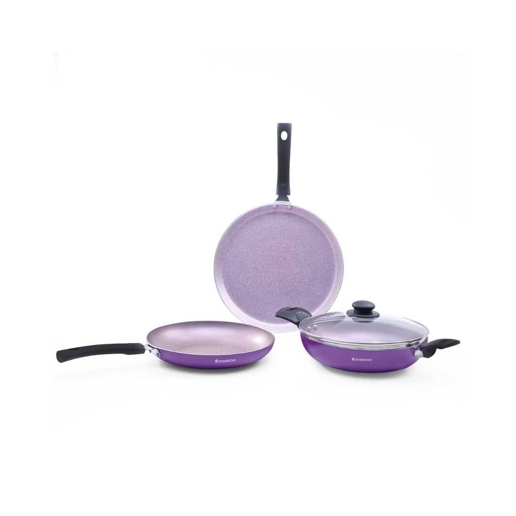 Wonderchef Valencia Non-Stick 4 Pc Cookware Set