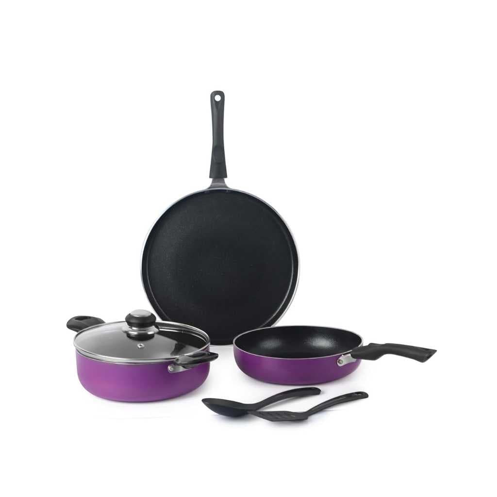 Cello Prima Multipurpose Non-Stick Cookware Set (6 Pieces)