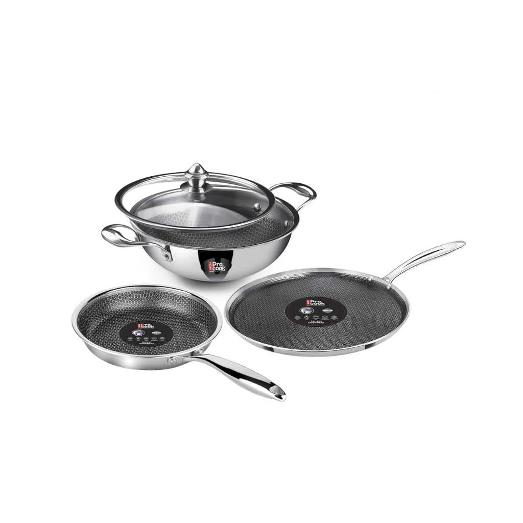 Milton Pro Cook Triply Hexa Tech Cookware Set