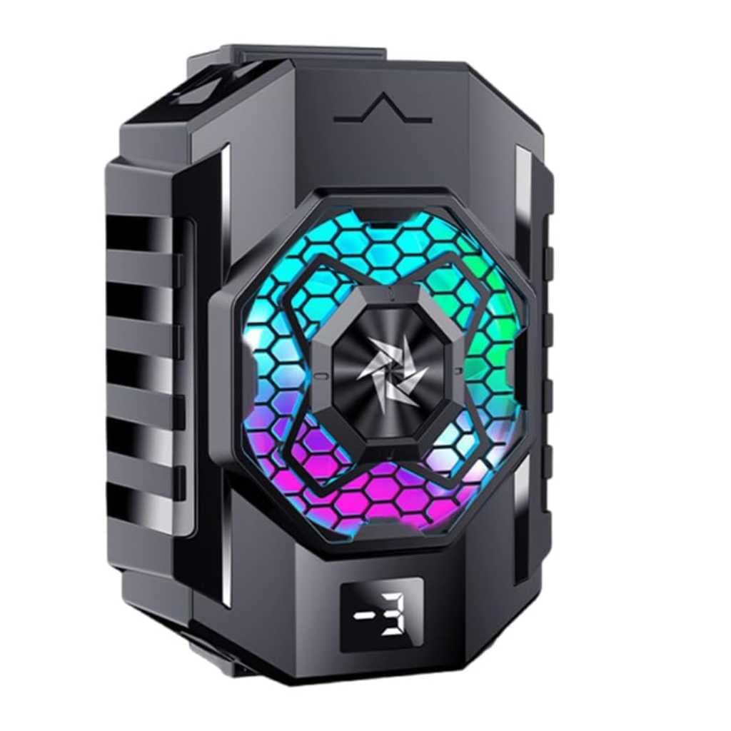 Drumstone Gaming Mobile Cooling Fan with Digital Display – 15-Year Warranty