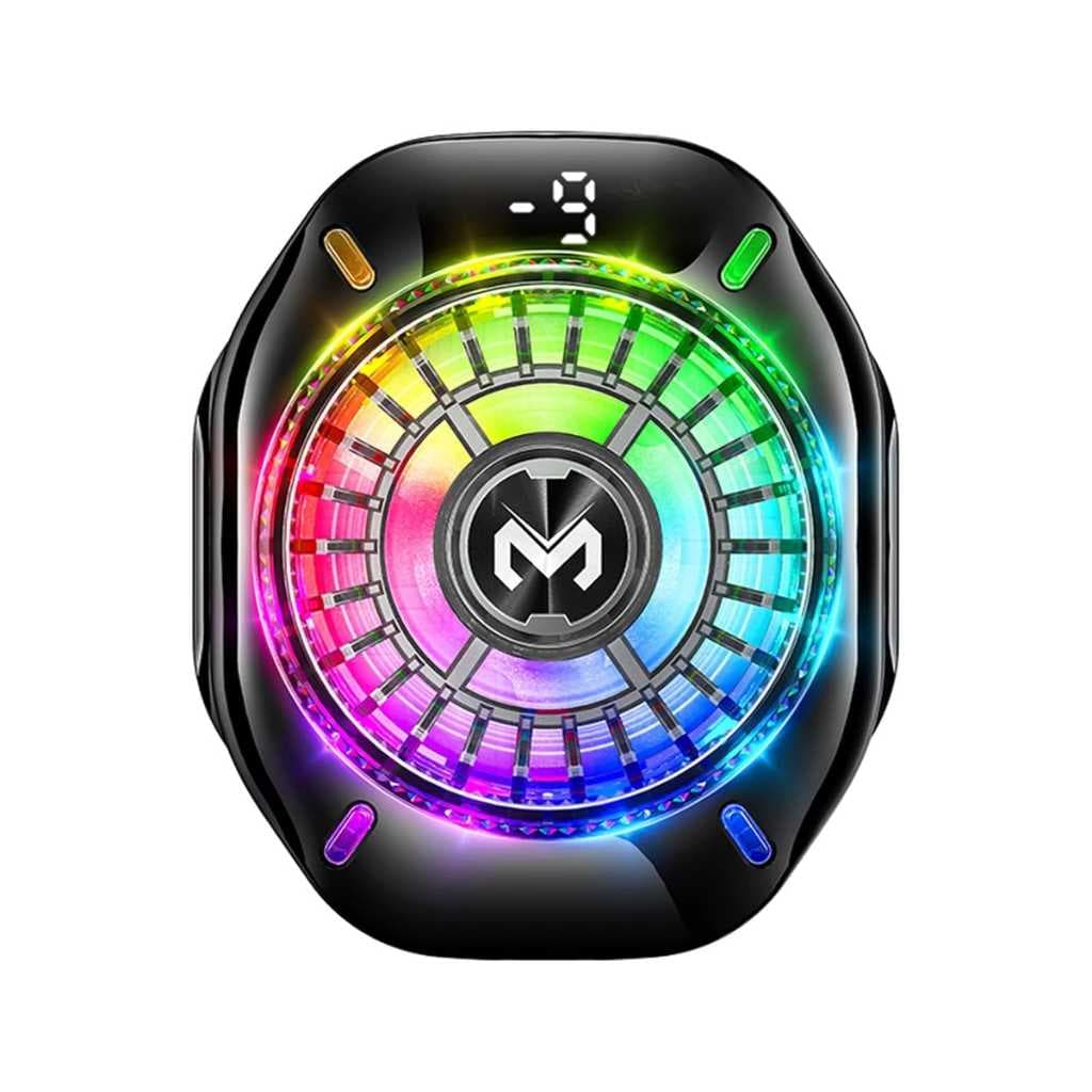 Cubonic CX10 Mobile Cooling Fan RGB Pro – Magnetic & Clip Gaming Phone Cooler