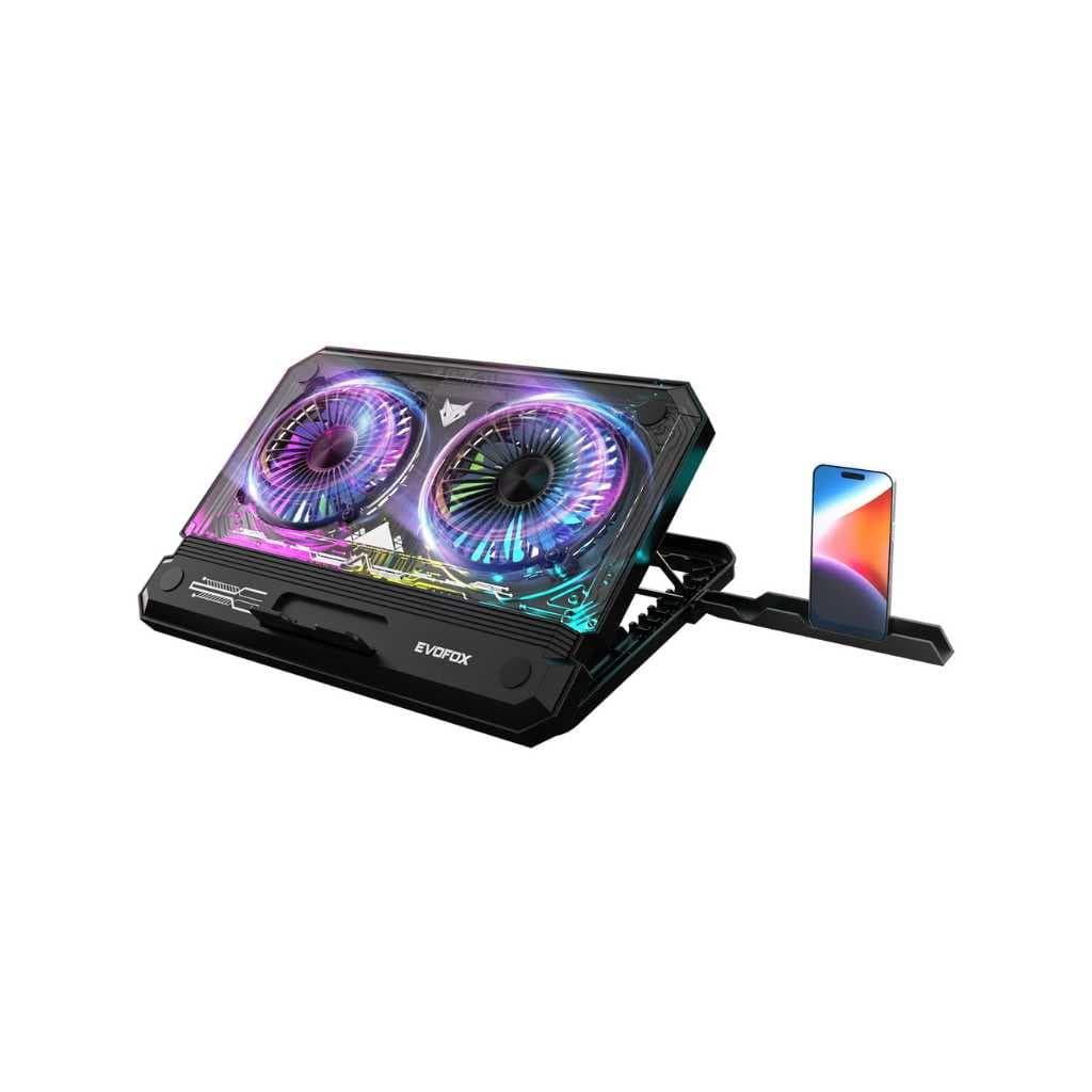 EvoFox Blizzard RGB Cooling Pad for Gaming Laptop