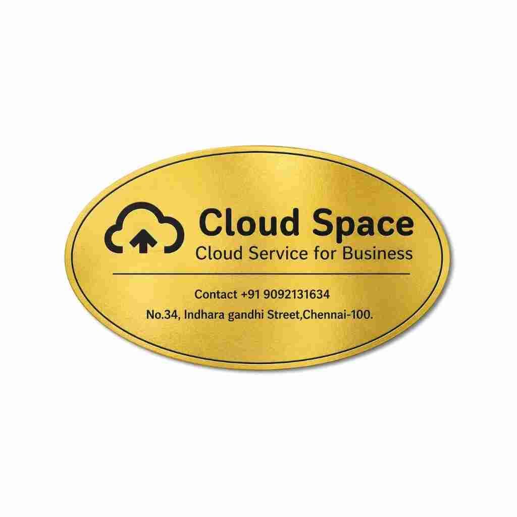 Bellissimo Name Plates – Oval