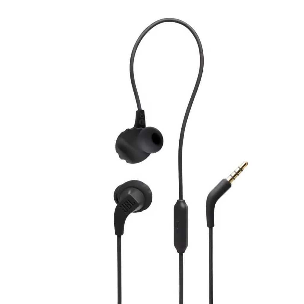 JBL Endurance Run 2 Sports In-Ear Wired Earphones with Mic (Black)