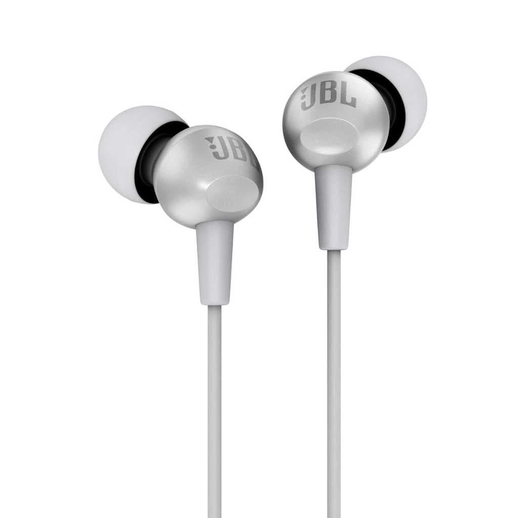 JBL C200SI Premium In-Ear Wired Earphones with Mic (Gray)