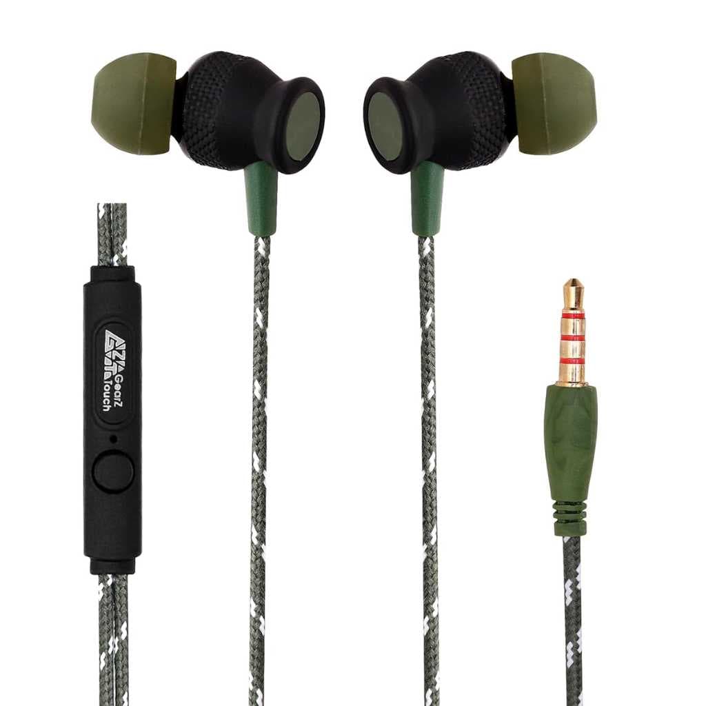 Noise 3.5mm Wired In-Ear Earphones with HD Mic & Volume Control (Green)