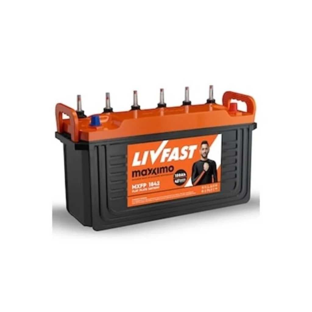 Livfast Maxximo MXFP 1842 150Ah Flat Plate Inverter Battery